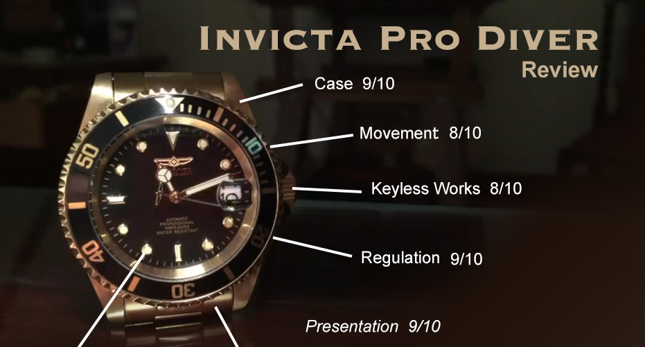 smykker bruser tema Invicta Pro Diver Review - An Invitca Watches Review