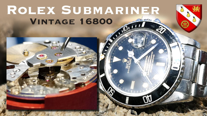 Vintage Rolex Submariner 16800