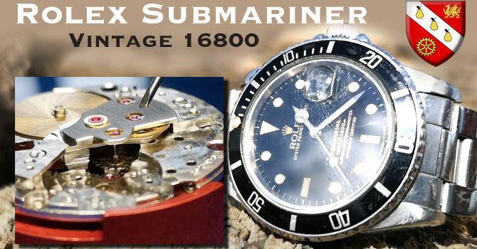 Vintage Rolex Submariner – 1980 Submariner 16800 Vintage Rolex Submariner – 1980 Submariner 16800
