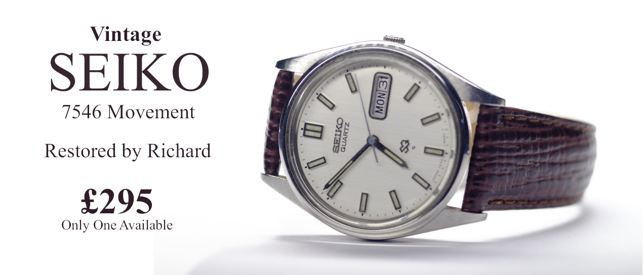 Vintage Seiko SQ - Richard Perrett Watchmaker
